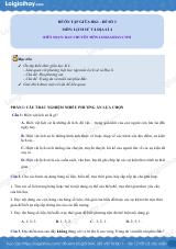 Đề kiểm tra giữa kì 1 Lịch sử và Địa lí 4 - Đề số 2